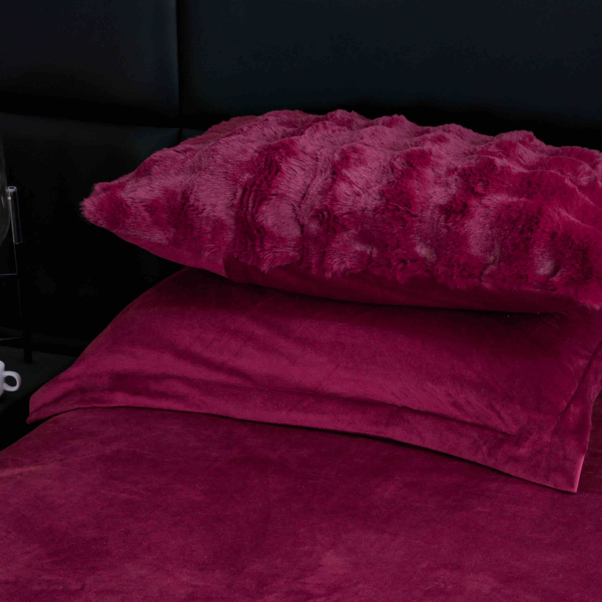 lenjerie blanita iepure grena perne