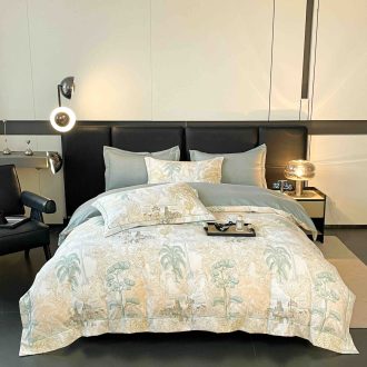 lenjerie la cutie din finet cu palmieri