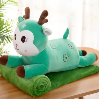 jucarie de plus cu patura green deer
