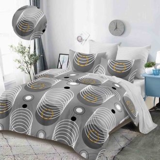 lenjerie gri cu arcuri